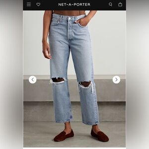 AGOLDE 90’s Jean – Size 29 – Distressed Straight Leg – 100% Cotton